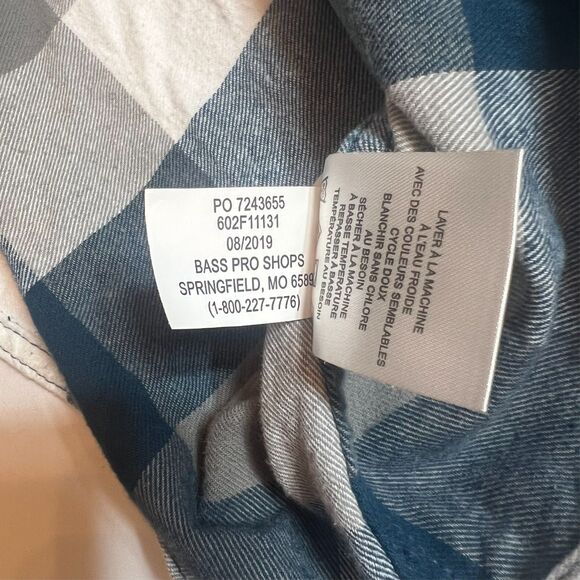 2 RedHead Ranch Men's M Cotton Shirt Plaid Flannel Long Sleeve Button-Up Bundle - Picture 12 of 13